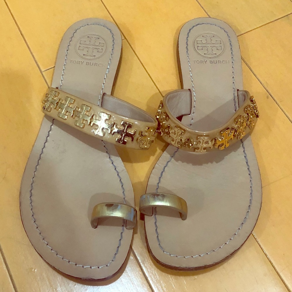 Tory Burch nude sandals